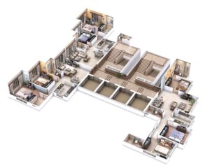 Floor Plan of Vardhman Flora